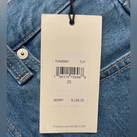 7 for all Mankind Jeans with ties at ankle - Picture 10 of 10